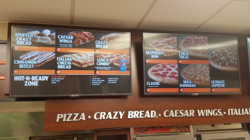 Little Caesars Pizza inside