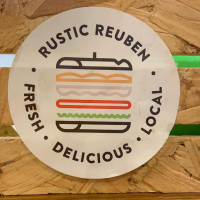Rustic Reuben food