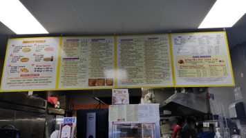 Pizza Junction and Snack menu