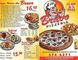 Bravo Pizzeria food