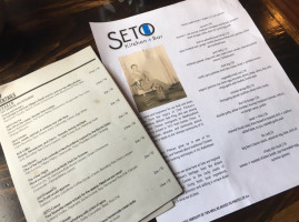 Seto-Kitchen&Bar Inc menu