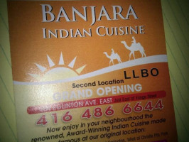 Banjara Indian Cuisine food