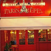 Paris Crepes Cafe inside