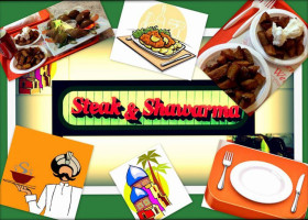 Steak Shawarma food