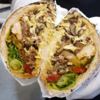 Persian Kabob And Sandwiches food