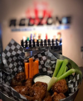 The Red Zone Premium Sports Bar food