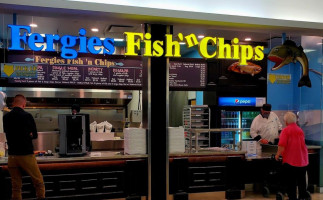 Fergie’s Fish’n Chips food