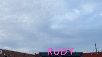 Rudy outside