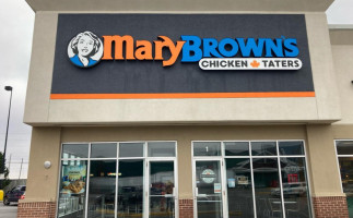 Mary Brown's Chicken Taters outside