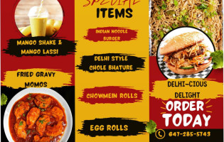 Delhi-cious Delight food
