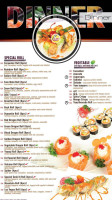 Sushi Eight menu