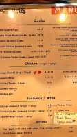 The Chicken menu