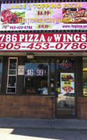 786 Pizza Wings outside