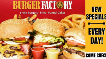 Burger Factory food
