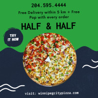 Winnipeg City Pizza Grill food