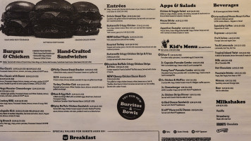 Wyndham Garden Niagara Falls Fallsview menu