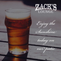 Zack's Lounge food