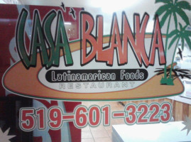 Casa Blanca Latinamerican Foods Restaurant food