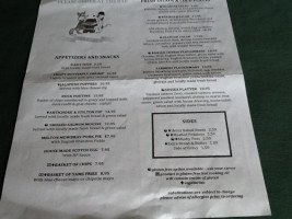 Fox and Hounds menu