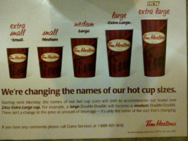 Tim Hortons food