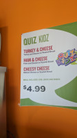 Quiznos food