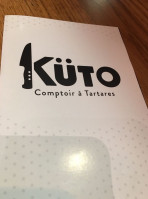 Küto Comptoir à Tartares La Prairie menu