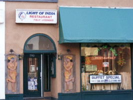 Light of India Restaurant Inc food