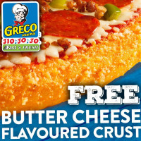 Greco Pizza food