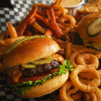 Blaze Gourmet Burgers food