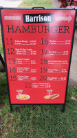 Harrison Hamburgers outside