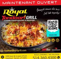 Royal Tandoori Grill food