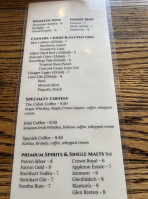 Brownstone Cafe menu