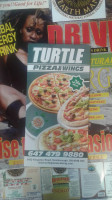 Turtle Pizza Wings food