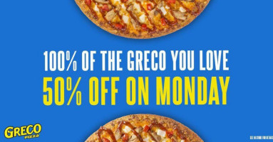 Greco Pizza food