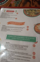 Tacobar Taquería menu