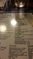 The Greek Grill menu