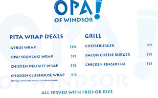 Opa! Windsor inside