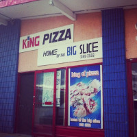 King Of Pizza outside