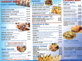 Little Gyros Greek Grill (breslau) menu