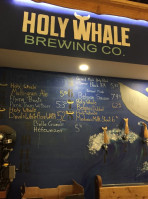 Holy Whale Brewery food