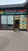 Reginos Pizza Wings (ajax) outside