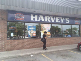 Harvey's outside