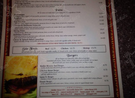 Broiler Steakhouse menu