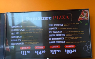 City South Pizza menu