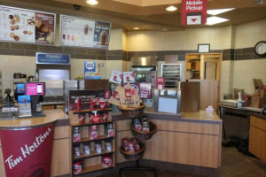 Tim Hortons inside