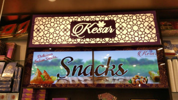 Kesar Sweets inside