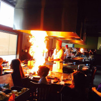 Hibachi inside