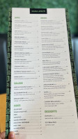 Mama Africa menu