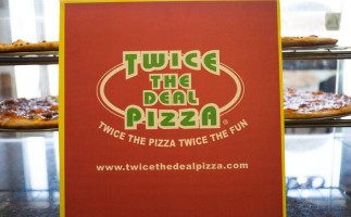 Twice The Deal Pizza. food