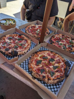 Stoked Wood Fired Pizzeria Market outside